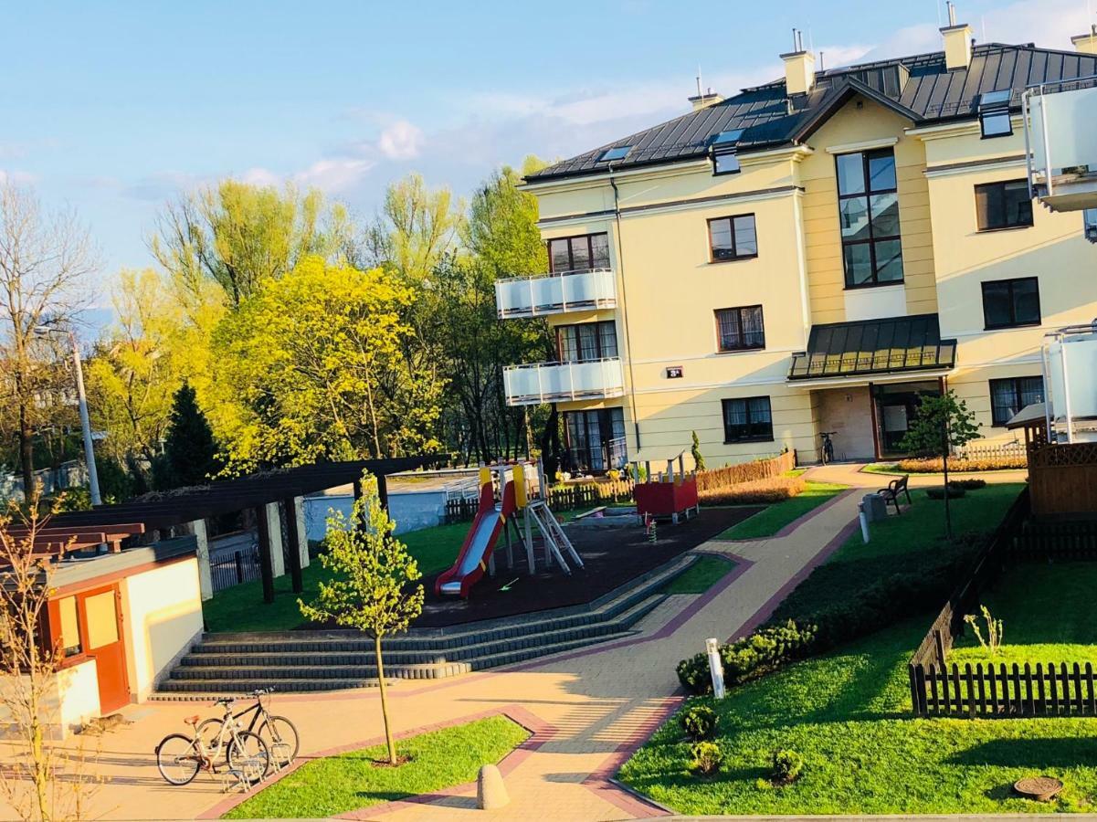 Apartament Park Nad Hancza Suwałki エクステリア 写真